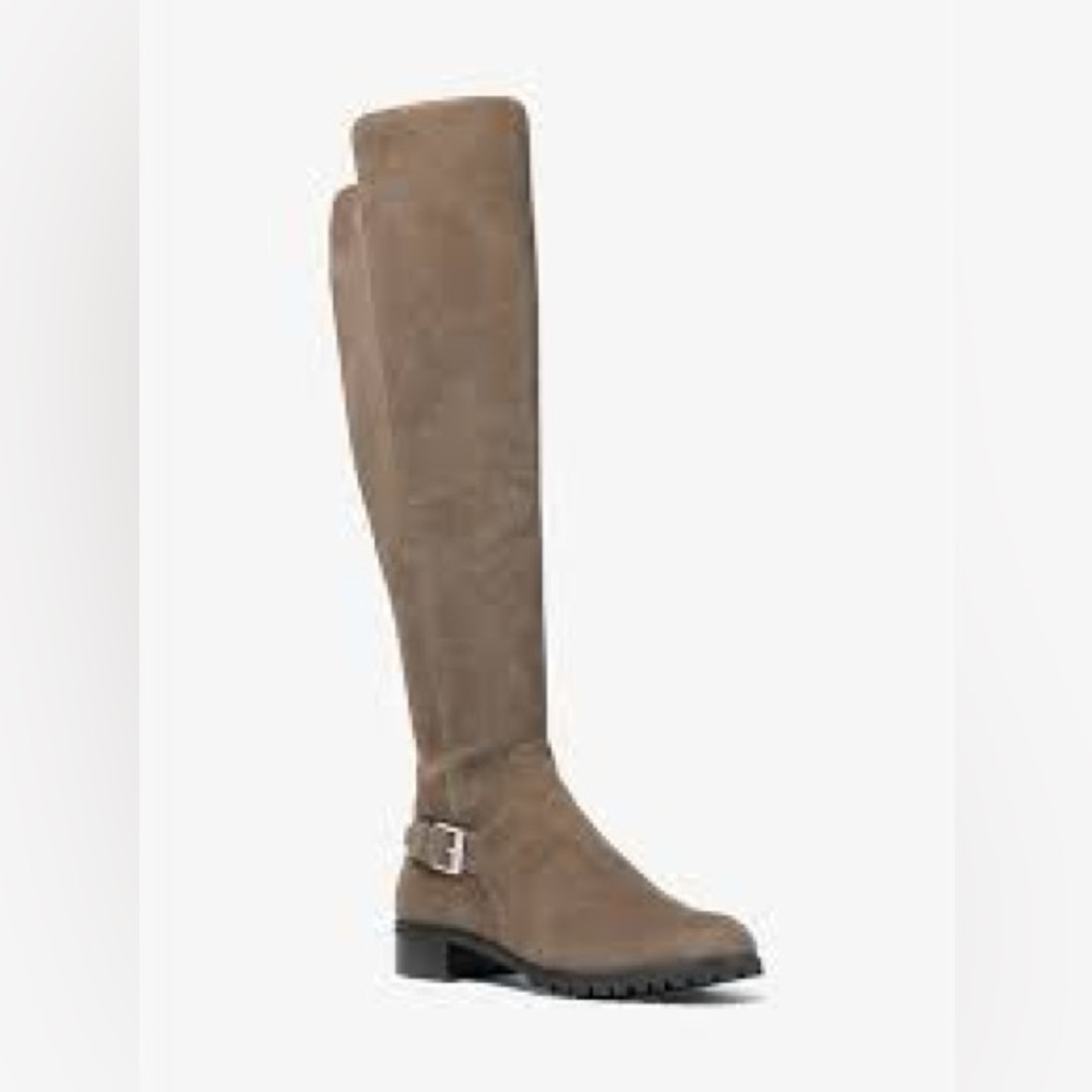 Michael Kors tall stretch suede boots size 11